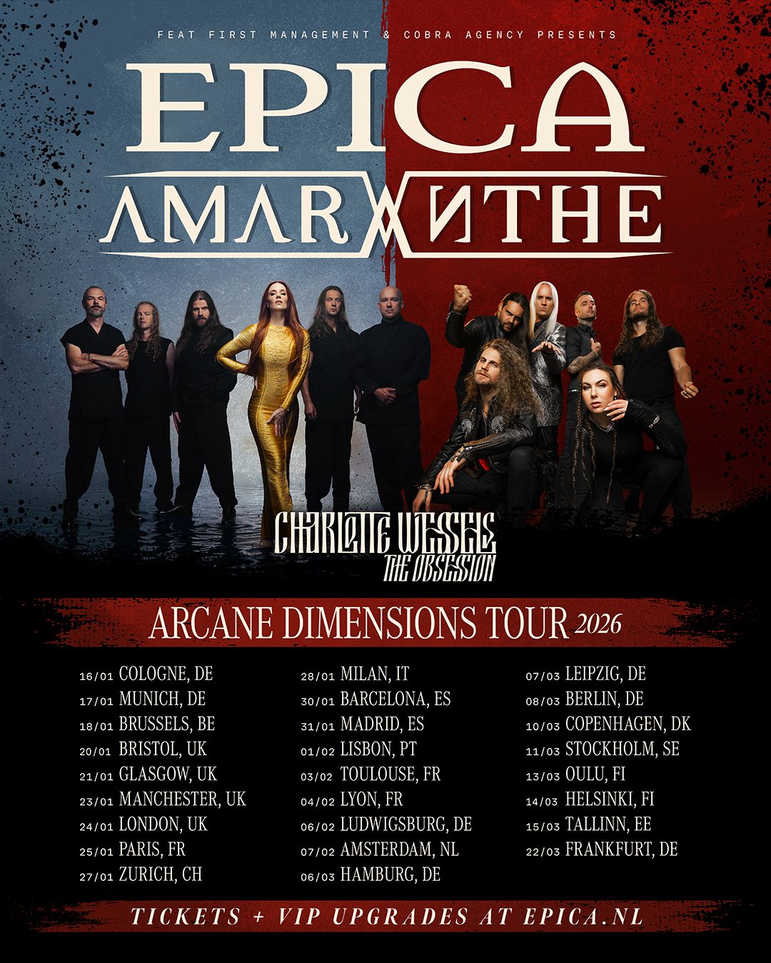 Arcane Dimensions Tour 2026